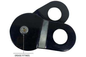Image of Overland Vehicle Systems Snatch Block, Standard, Gloss, Black, 19139805