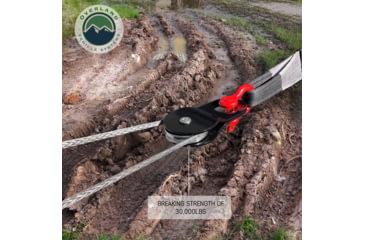 Image of Overland Vehicle Systems Snatch Block, Standard, Gloss, Black, 19139805