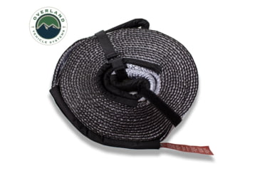 Image of Overland Vehicle Systems Tow Strap, 30000 lbs, 3in x 30ft, Black, 19069916