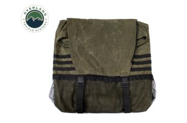 Image of Overland Vehicle Systems Trash Bag, Tire Mount, #16 Waxed Canvas, Extra Large, 21099941