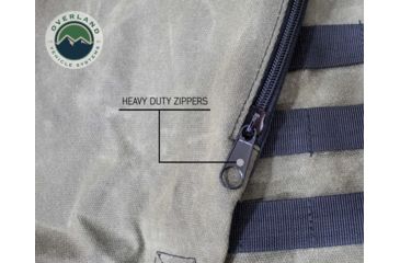 Image of Overland Vehicle Systems Trash Bag, Tire Mount, #16 Waxed Canvas, Extra Large, 21099941