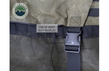 Image of Overland Vehicle Systems Trash Bag, Tire Mount, #16 Waxed Canvas, Extra Large, 21099941