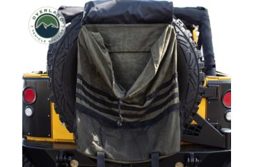 Image of Overland Vehicle Systems Trash Bag, Tire Mount, #16 Waxed Canvas, Extra Large, 21099941