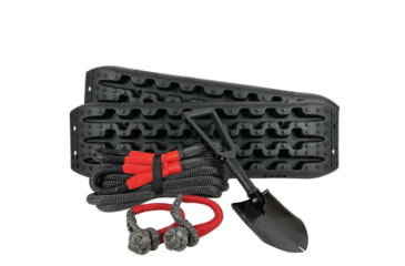 Image of Overland Vehicle Systems Ultimate Recovery Package, Brute Kinetic Rope, Recovery Shovel, Recovery Ramp, 5/8in Soft Shackle, 33-0502