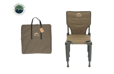 Image of Overland Vehicle Systems Wild Land Camping Gear Chair, 400 lbs Weight Capacity, Tan, 26029910
