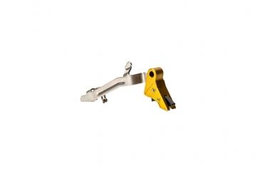 Image of Overwatch Precision DAT Trigger for .45 ACP, 10mm Auto, Burned Gold Shoe/Black Safety, 26252