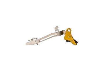 Image of Overwatch Precision DAT Trigger for .45 ACP, 10mm Auto, Burned Gold Shoe/Black Safety, 26252