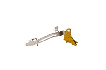 Image of Overwatch Precision DAT Trigger for .45 ACP, 10mm Auto, Burned Gold Shoe/Burned Gold Safety, 26255