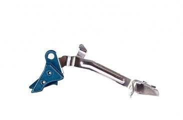 Image of Overwatch Precision DAT Trigger for .45 ACP, 10mm Auto, Blue Shoe/Blue Safety 26233