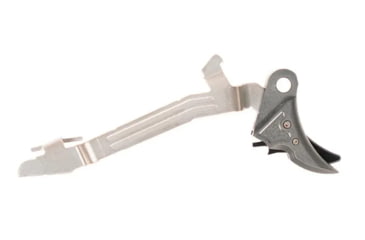 Image of Overwatch Precision Falx Trigger for Glock 42, Flat, Hard Coat Anodized, Gun Metal Gray/Black, 27592