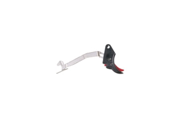 Image of Overwatch Precision Falx Trigger for Smith and Wesson, Curved, NP3, Black/Red, 44526
