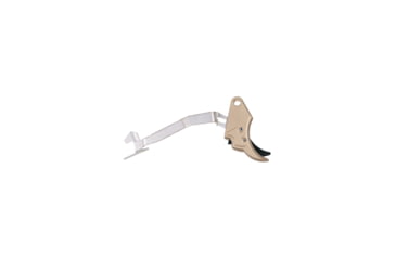 Image of Overwatch Precision Falx Trigger for Smith and Wesson, Curved, NP3, FDE/Black, 445F2