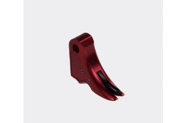 Image of Overwatch Precision Falx Trigger Shoe Only, Bright Red Shoe/Black Safety, Glock Handguns, 20562