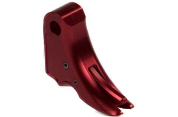 Image of Overwatch Precision Falx Trigger Shoe Only, Bright Red Shoe/Bright Red Safety, Glock Handguns, 20566