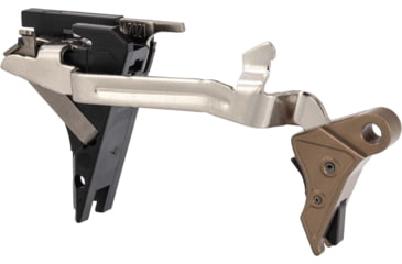 Image of Overwatch Precision OP TAC 9mm Drop In Pistol Trigger Kit, Polished, Gen 5 G22, G23, G26, G34, G19X, FDE/Black, 251F2D-3