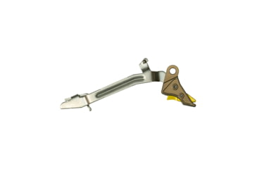 Image of Overwatch Precision TAC Pistol Trigger, .45 ACP, 10mm Auto, Flat, Type III Hard Anodized, FDE/Gold, 263F5