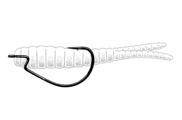 Image of Owner Hooks Jungle Wide Gap Hook, Zo Wire, 5/0, 4108-156