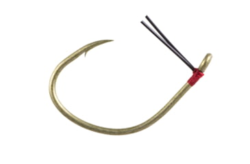 Image of Owner Hooks Weedless Wacky Hook, Camo Green, 1/0, 5172-116