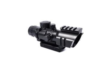 Image of Ozark Armament RHINO 4X MAGNIFIED OPTIC, R4X-RGB-MF