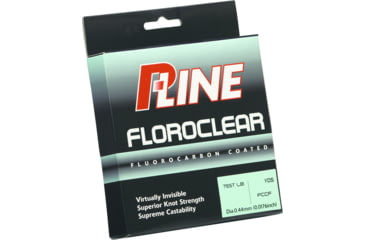 Image of P-Line Floroclear Fluorocarbon Coated Mono, Clear, 4lb 300Yd, FCCF-4