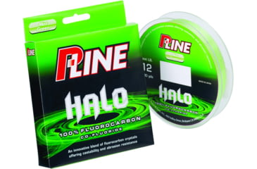 Image of P-Line Halo Fluorocarbon Fishing Line 12lb 200yd Mist Green, HF200-12