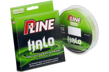 Image of P-Line Halo Fluorocarbon Fishing Line 15lb 200yd Mist Green, HF200-15