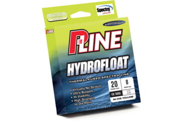 Image of P-Line Hydrofloat Spectra Braided Line 30lb 150yd Hi-Viz Yellow, HYDRO150-30