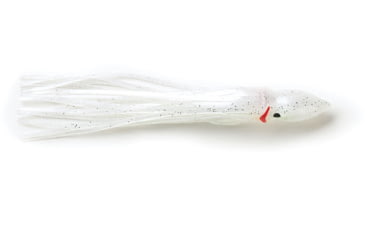 Image of P-Line Sunrise Squid Skirt 4 1/2", White, 5/Pack, SQ45-002