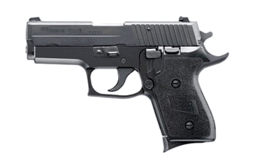 Image of SIG SAUER P220 Compact Pistol, .45 ACP, 3.9 in barrel, anodized aluminum frame, black polymer grip, recoil operated semi-automatic, night sights, 6 round magazine, P220 CT-1-FRRMPG