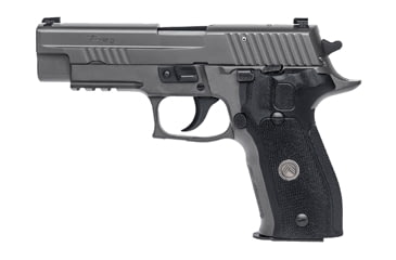 Image of SIG SAUER P226 Legion Pistol, .357 SIG, 4.4 in barrel, aluminum alloy frame, custom checkered G10 grips grip, recoil operated semi-automatic, 3-dot night sights, 12 round magazine, P226 LG-2-FRRMPG