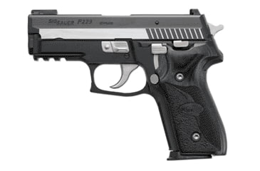 Image of SIG SAUER P229 Equinox Pistol, .40 S&amp;W, 3.9 in barrel, hard-anodized alloy frame, custom laminated wood grip, recoil operated semi-automatic, tritium fiber-optic front, night rear, 12 round magazine, P229 Equinox-1-FRRMPG