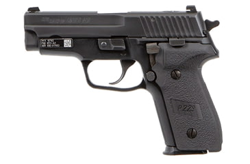 Image of SIG SAUER P229 M11-A1 Pistol, 9mm Luger, 3.9 in barrel, aluminum alloy frame, black polymer grip, recoil operated semi-automatic, SIGLITE night sights, 15 round magazine, P229 M11-A1-1-FRRMPG