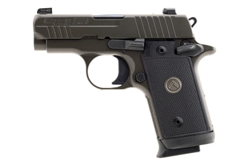 Image of SIG SAUER P238 Legion Pistol, .380 ACP, 2.7 in barrel, black anodized alloy frame, custom G10 grip, recoil operated semi-automatic, X-RAY3 Day/Night sights, 7 round magazine, P238 LG-1-FRRMPG