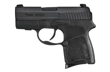 Image of SIG SAUER P290RS Pistol, .380 ACP, 2.9 in barrel, polymer with steel insert frame, integrated polymer grip, recoil operated semi-automatic, SIGLITE night sights, nitron finish slide, 6 round magazine, P290RS-9-FRRMPG
