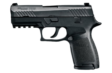 Image of SIG SAUER P320 Carry Nitron Pistol, .357 SIG, 3.9 in barrel, black polymer frame, integrated polymer grip, recoil operated semi-automatic, SIGLITE night sights, 13 round magazine, P320 CN-3-FRRMPG