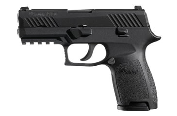 Image of SIG SAUER P320 Compact Pistol, 9mm Luger, 3.9 in barrel, black polymer frame, integrated polymer grip, recoil operated semi-automatic, SIGLITE night sights, 15 round magazine, P320 CT-1-FRRMPG