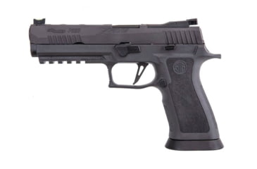 Image of SIG SAUER P320 X-Five Legion Pistol, 9mm Luger, 5 in barrel, tungsten-infused polymer frame, integrated grip, recoil operated semi-automatic, fiber-optic front, adj. target rear, 17 round magazine, P320 X5L-1-FRRMPG