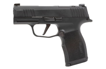 Image of SIG SAUER P365 X Pistol, 9mm Luger, 3.1 in barrel, black polymer frame, integrated polymer grip, recoil operated semi-automatic, 3-dot tritium, 12 round magazine, P365 X-1-FRRMPG