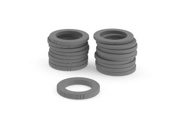 Image of Precision Armament Accu-Washer Muzzle Alignment System, 5/8-24 Thread, Matte Grey A02219