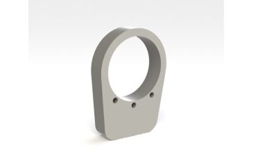 Image of Precision Armament REM-700 Accu-Lug, Oversize 1.075" Bore, 1/4" Thick, Matte Stainless A05702