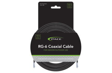 Image of Pace International Coaxial Rg 6 Cable 100ft, 135-100
