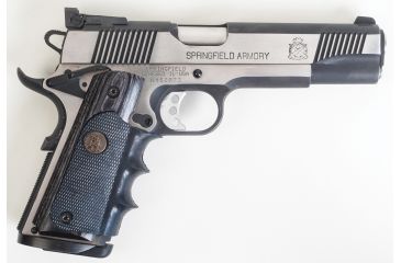 Image of Pachmayr 1911  Charcoal Silvertone Laminate 433