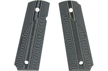 Image of Pachmayr 1911 Gray/Black Fine Pistol Grip 61001