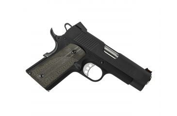 Image of Pachmayr 1911 Officer G10 Firearm Grip, Fine, Green / Black, 61140