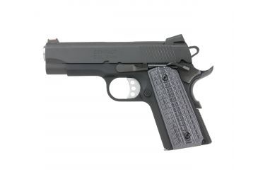 Image of Pachmayr 1911 Officer G10 Firearm Grip, Fine, Gray / Black, 61141