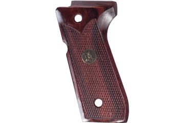 Image of Pachmayr Beretta 92 Rosewood Checkered Pistol Grip 63200