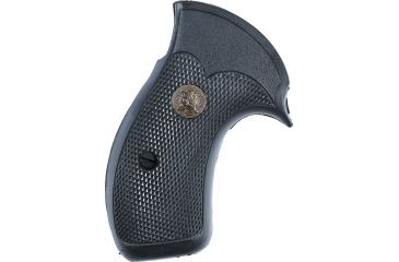 Image of Pachmayr Compac Pro Grip w/ Open Back Strap for S&amp;W, K&amp;L Frame Round Butt SK/CP 