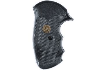 Image of Pachmayr Gripper Grip w/Finger Grooves for S&amp;W, J Frame Round Butt SJ-G 03249 