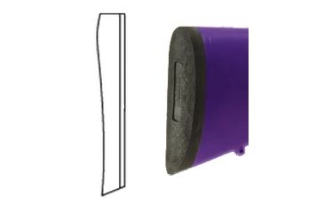 Image of Pachmayr Recoil Pads RP200, Black w/ White Line - Medium