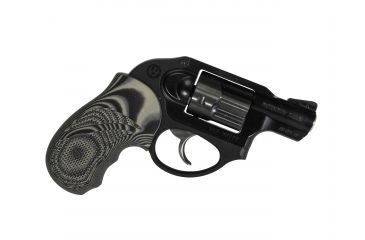 Image of Pachmayr Ruger LCR  G10 Firearm Grip, Gray / Black Checkered, 61232
